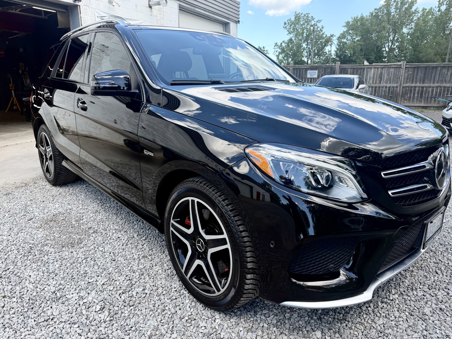 Mercedes SUV detailed at Lavigne Autospa